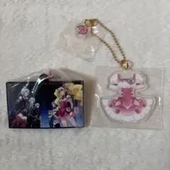 プリキュア1番くじ　E賞　コスチュームアクリルチャーム　キュアピーチ