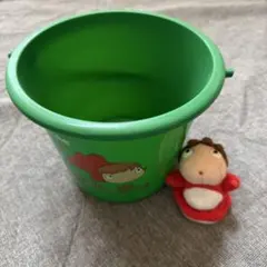 ジブリ　崖の上のポニョ バケツ ぬいぐるみセット