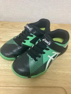 アシックス キッズ スニーカー レーザービーム サッカー スポーツ19cm
