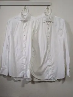 1.5万円相当 ITAL STYLE ホワイト 長袖シャツ 39 87