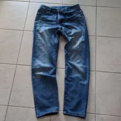 Tête Homme ダメージ ブーツカットデニム | Mercari