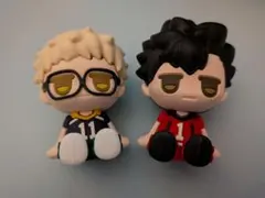 ハイキュー!!　じとっとフィギュア　月島　黒尾