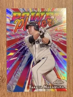 ToppsChrome 中村剛也 POWER PLAYERS 埼玉西武ライオンズ