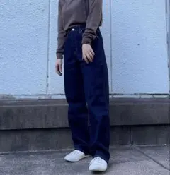 美品⭐︎無印良品 リラックスワイドデニムパンツ