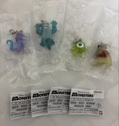 モンスターズインク　めじるしアクセサリー　4個セット