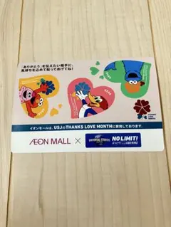 イオンモール USJ THANKS LOVE MONTH ステッカー