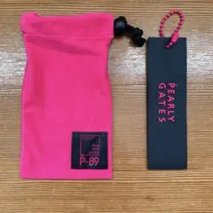 PEARLY GATES ネームプレート 巾着袋付き