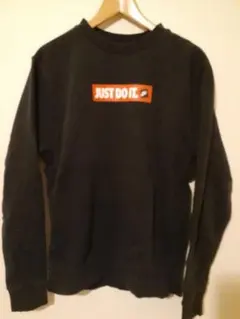 Nike ブラック スウェット JUST DO IT.