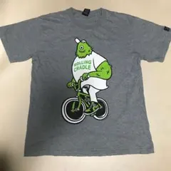 【ロリクレ】ローリングクレイドル TシャツL グレー サイクロプス ドット 水玉