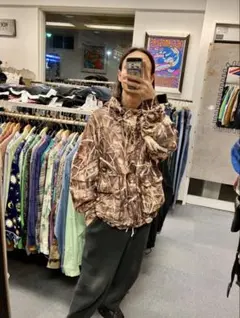 Old Real Camouflage Pattern Blouson カモ柄