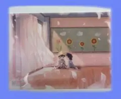 名探偵コナン　アニメコナン展　水彩画クリアファイル　新一蘭
