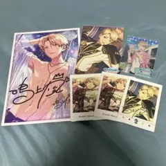 鳴上 嵐 サインステッカー ぱしゃっつ ぱしゃこれ ブロマイド クリアカード