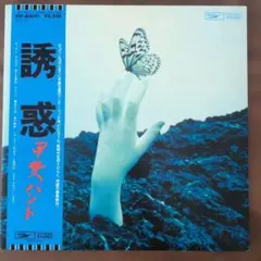 ☆極美品☆甲斐バンド 　帯付　「誘惑」 LP レコード