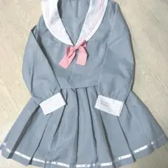 2度着用　セーラー服　制服　コスプレ　ハロウィン　女子高生　学生服
