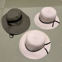 夏場 UV帽子 3点のサムネイル
