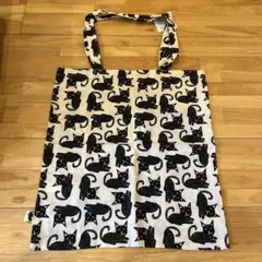フライングタイガー　トートバッグ　猫　ねこのサムネイル