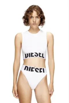 DIESEL ロゴ タンクトップとパンツ　XSサイズのサムネイル