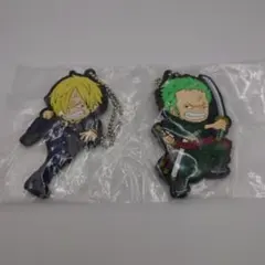 ワンピース　サンジ　ゾロ　ラバーマスコット