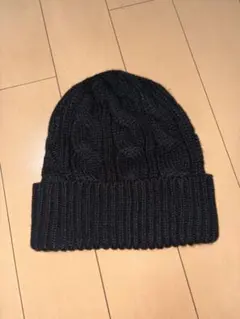 GU ニット帽 ブラック