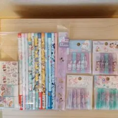 ディズニープリンセス　ツムツム他　鉛筆　筆記具
