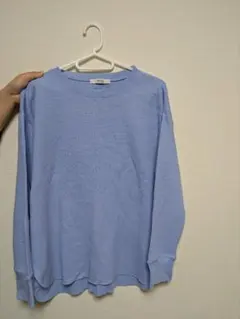 JOURNALSTANDARD　relume 　ワッフル　長袖カットソー　ブルー