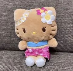 ハローキティ　ピンク　マスコットホルダー　トコナツバケーション　サンリオ