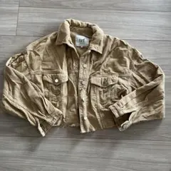 ZARA trf collection ベージュ コーデュロイ ジャケット