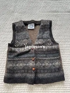 jamieson's ジャガードベストのサムネイル
