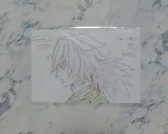 鬼滅の刃 ☆ 柱展「柱-表情」原画ポストカード　冨岡義勇　0052