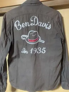 Ben Davis 刺繍入り長袖シャツ