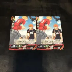 日向翔陽 孤爪研磨 2枚セット ☆ ハイキュー バボカ ゴミ捨て場の決戦