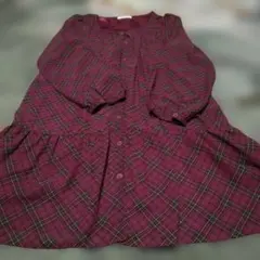 お値下げone after another NICE CLAUP チェックワンピのサムネイル