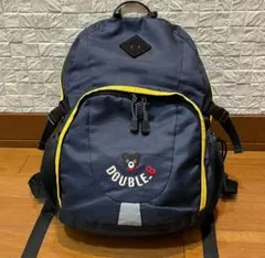ミキハウス DOUBLE.B キッズリュック ネイビー クマロゴ 通園・遠足