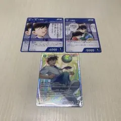 名探偵コナンカード 工藤新一SR ４枚セット