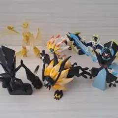 モンコレ ネクロズマ ソルガレオ ルナアーラ ウルトラネクロ あかつき たそがれ