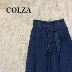 COLZA ワイドデニムパンツ L