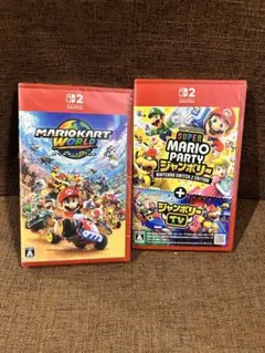 早い者勝ち スーパーマリオパーティ + マリオカートワールド 新品