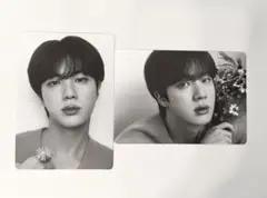 BTS MONOCHROME ミニフォトカード JIN ジン 2枚