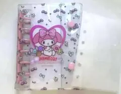 【リフィル10枚付き】A7バインダー サンリオ マイメロディ シール帳