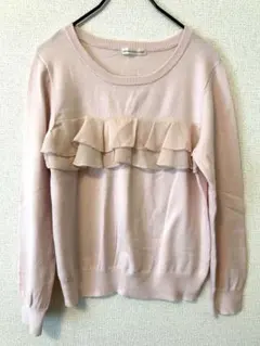 CONTINUERDENICECLAUP ナイスクラップ 薄手ニット ブラウス