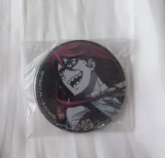 黒執事 缶バッジ(グレル・サトクリフ)約4.5cm