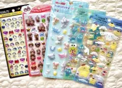 ボンドロ　うるちゅる　シール　スヌーピー　モンチッチ　サンリオ　トムジェリ