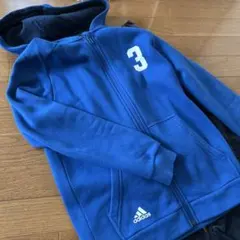 adidas 青 フルジップパーカー NIKE パンツセット150