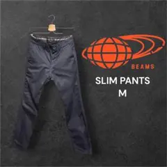 BEAMS スリムパンツ M チノパン スラックスのサムネイル