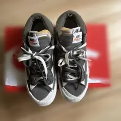 SACAI x KAWS NIKE BLAZER LOW IRON GREY