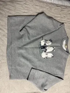 猫柄トレーナー