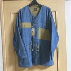 ダブルネーム　デニム風ブルゾンのサムネイル