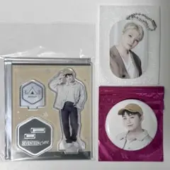 SEVENTEEN セブチカフェ ウジ アクスタ 缶バッジ キーホルダー