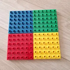 アンパンマンはじめてのブロックワゴン ブロックラボ 基礎板セット