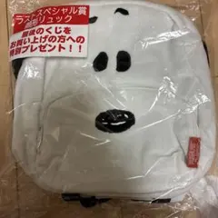 スヌーピー　ラストスペシャル賞　顔形リュック　一番くじ